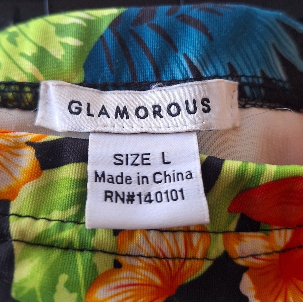 Boho Colorful Floral Pencil Skirt - Picture 2 of 5